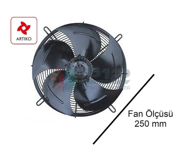 Aksiyel Emici Fan Motoru 250mm