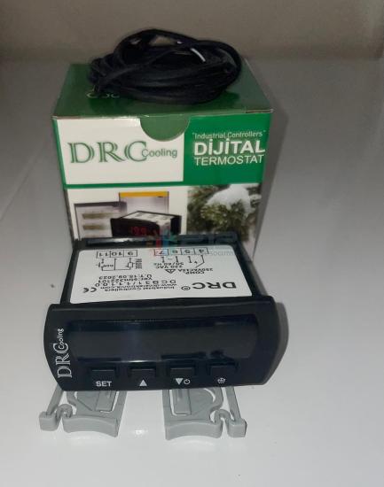 DRC Dijital Termostat 250VAC 16A 50/60 Hz Tek Prob