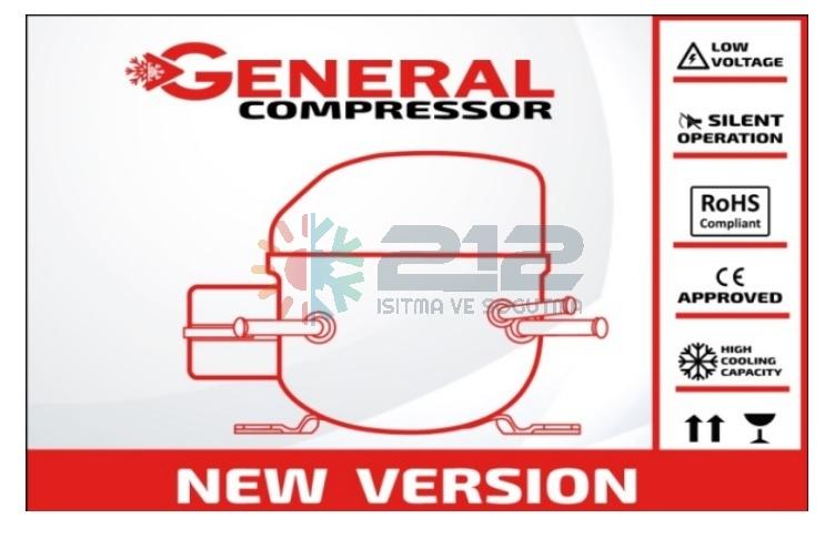 GNE91HV 1/4 HP 220 WATT Buzdolabı Kompresörü