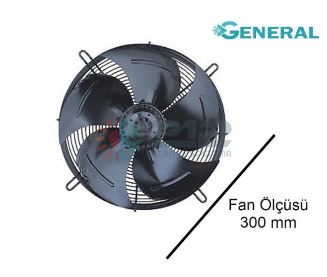 Aksiyel Emici Fan Motoru 300mm YWF4E-300S