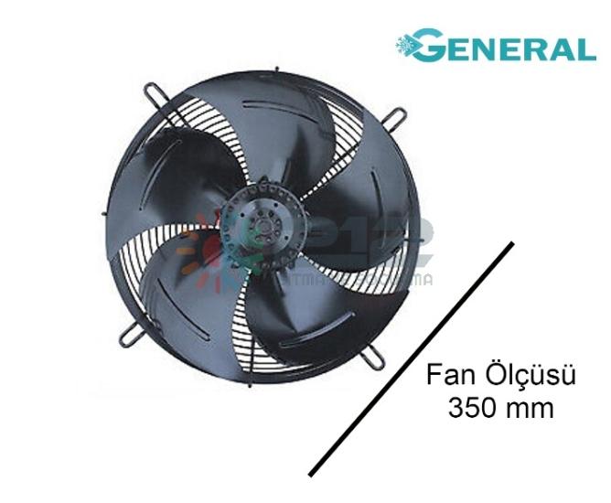 Aksiyel Emici Fan Motoru 350mm YWF4E-350S